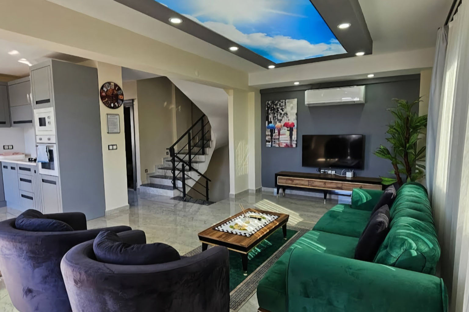 Dublex Villa Alt Kat Hisarönü